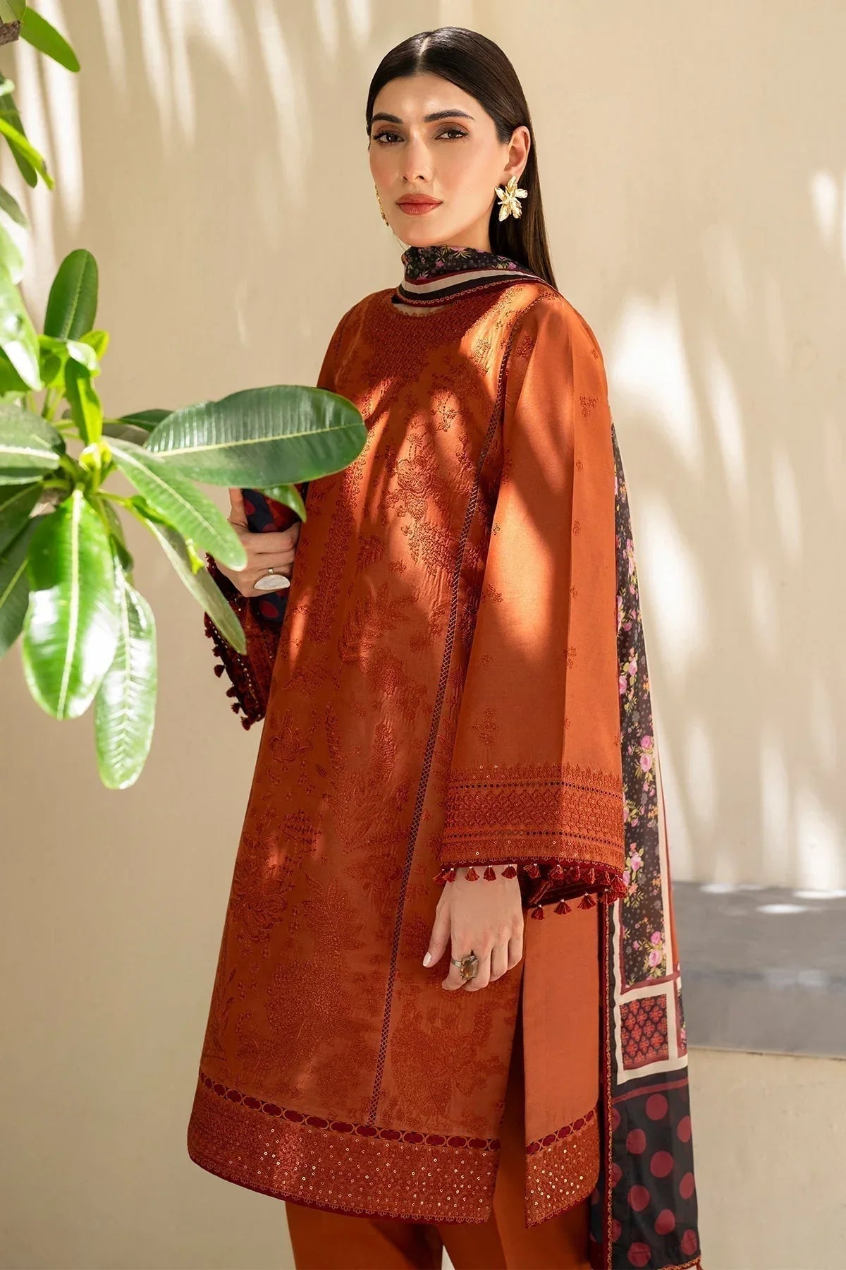 Jazmin | Irish Lawn SS 24 | D5 - Aqsa Fabrics