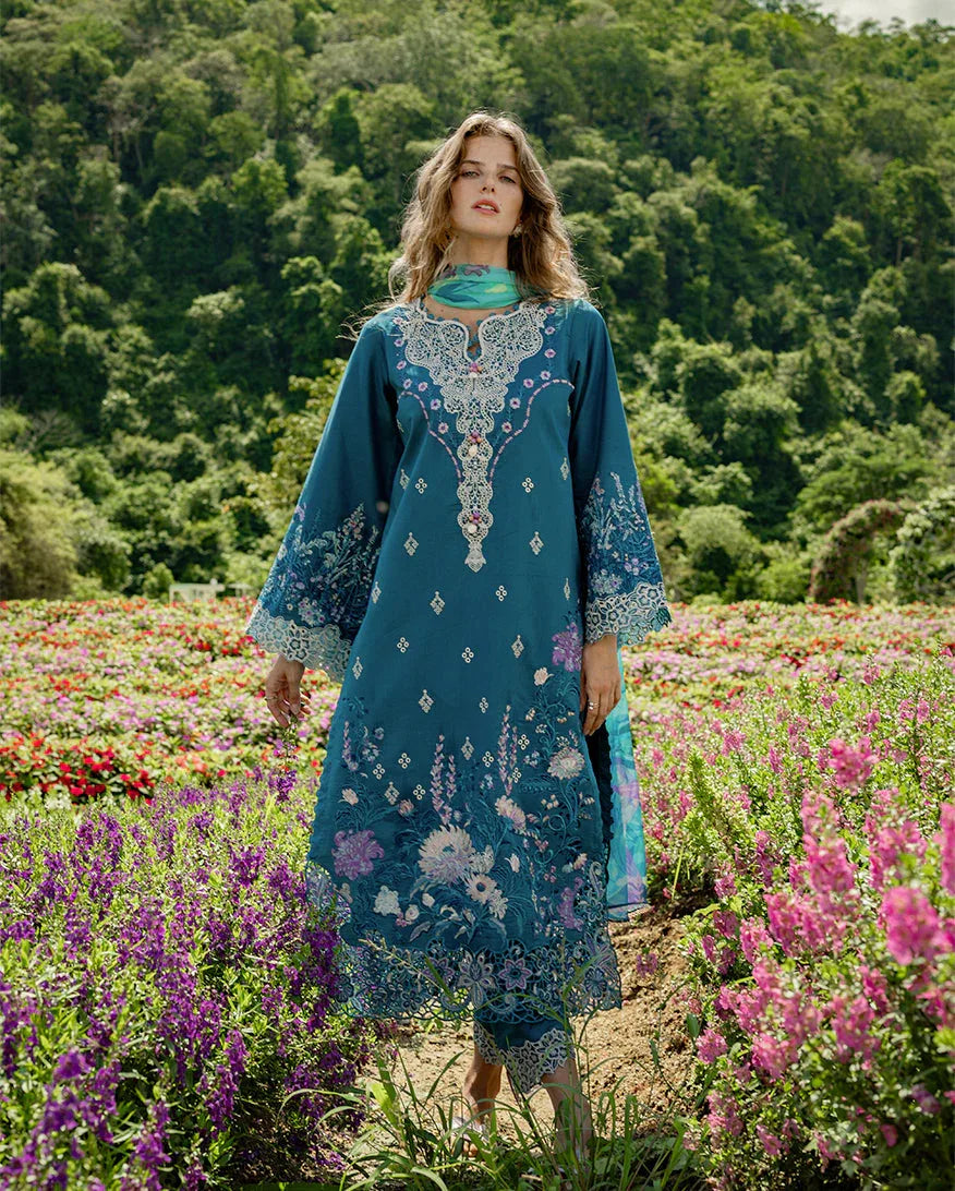 Emerald Fern - Aqsa Fabrics