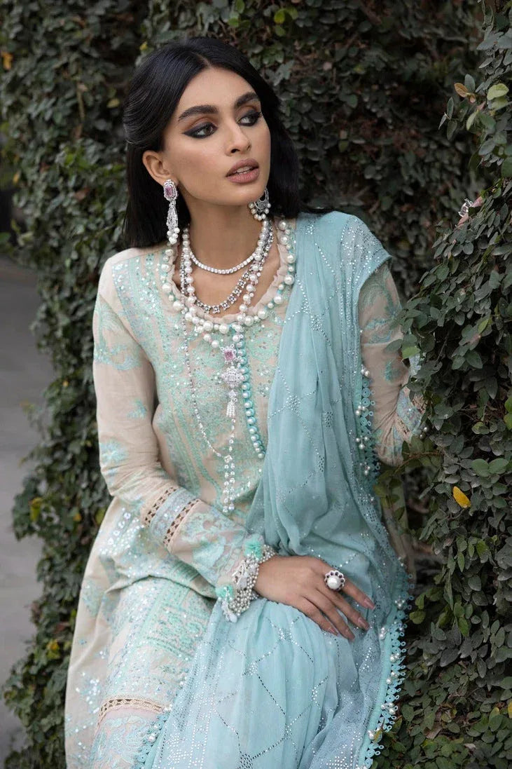 Sana Safinaz | Luxury Collection | D#14-A - Aqsa Fabrics