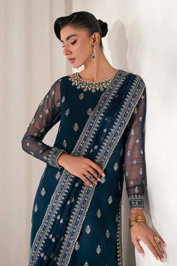 Baroque | Formal Collection | UF-4142 - Aqsa Fabrics