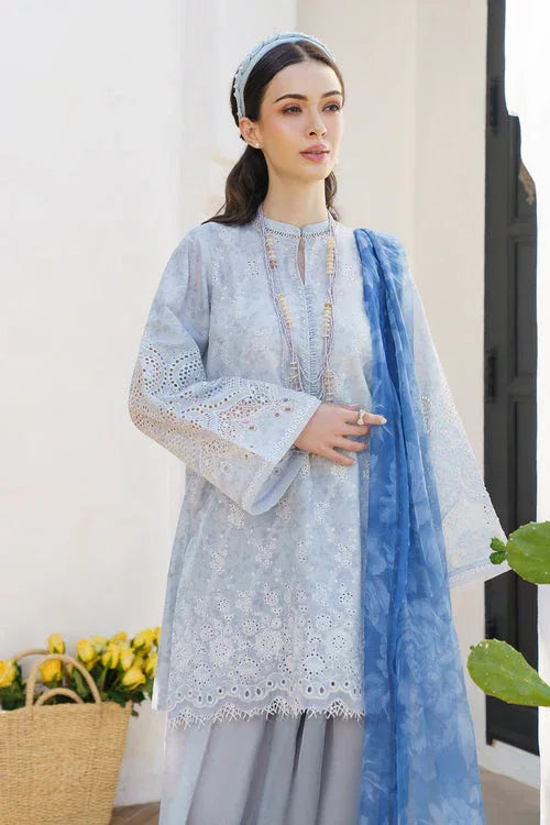 Baroque | Luxury Pret 24 | LAWN UF-582 - Aqsa Fabrics