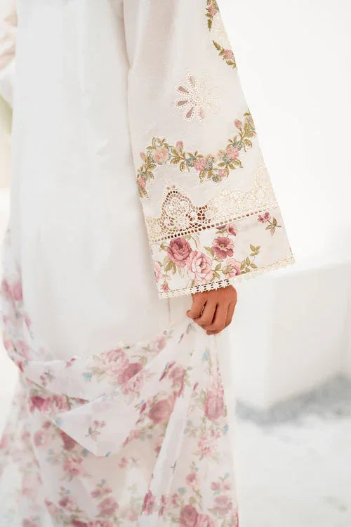 Baroque | Luxury Pret 24 | LAWN UF-665 - Aqsa Fabrics