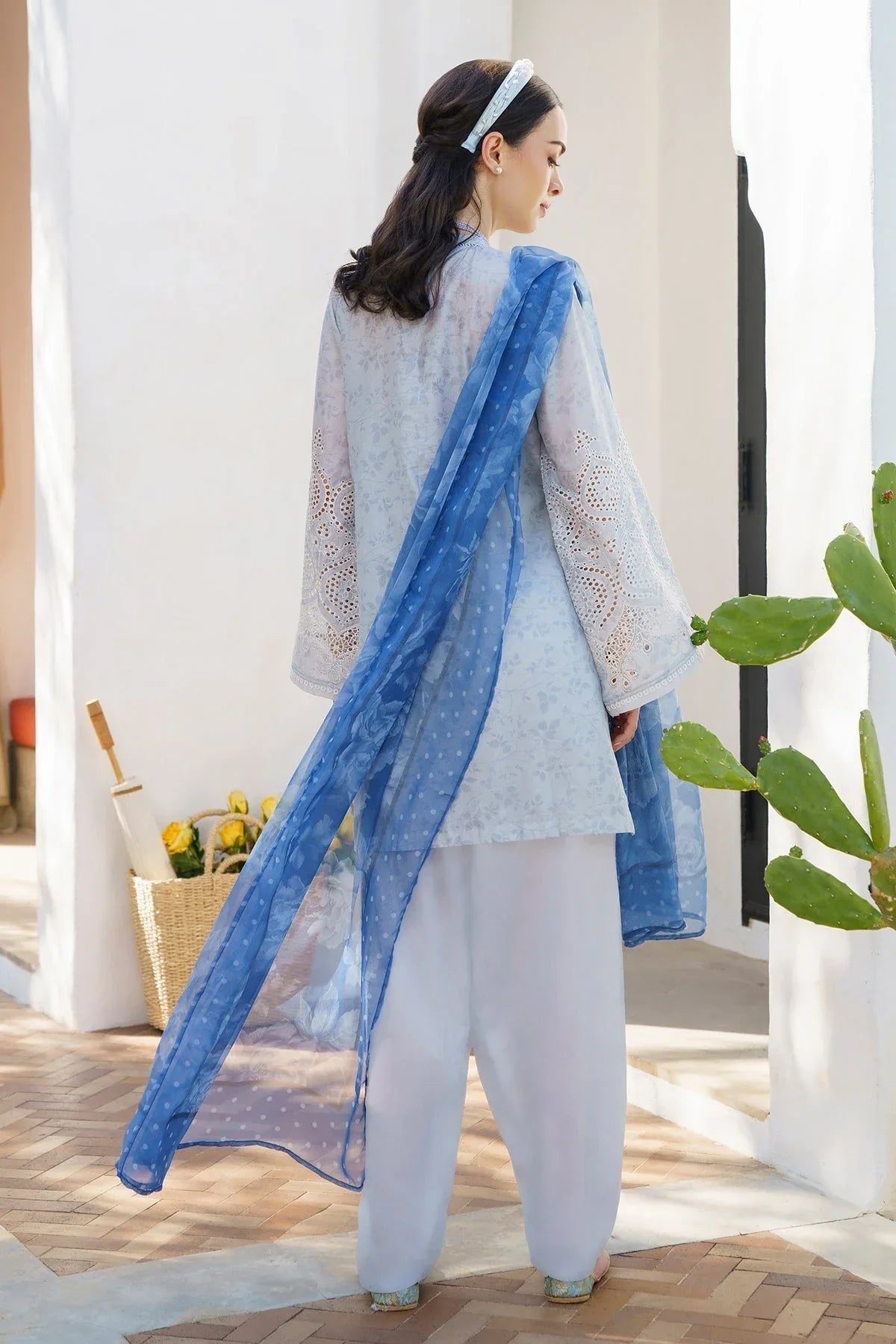 Baroque | Luxury Pret 24 | LAWN UF-582 - Aqsa Fabrics