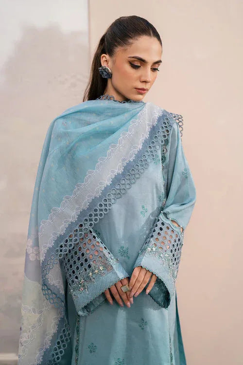 Baroque | Luxury Pret 24 | JACQUARD LAWN UF-611 - Aqsa Fabrics