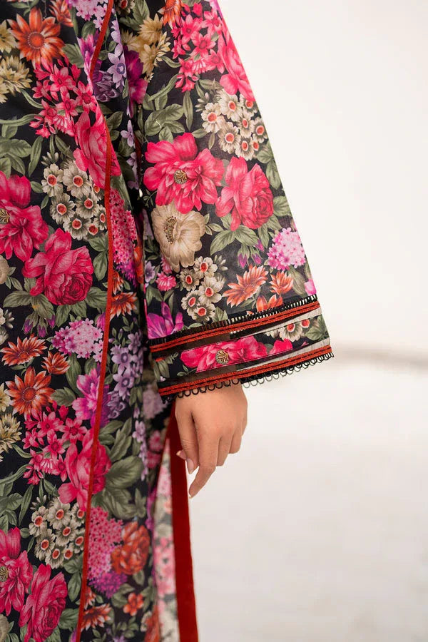 Baroque | Luxury Pret 24 | LAWN UF-666 - Aqsa Fabrics