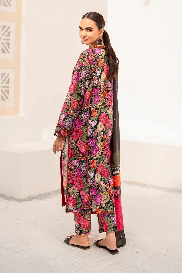 Baroque | Luxury Pret 24 | LAWN UF-666 - Aqsa Fabrics