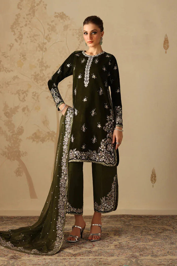 Baroque | Velvet 25 | UF-4311 - Aqsa Fabrics