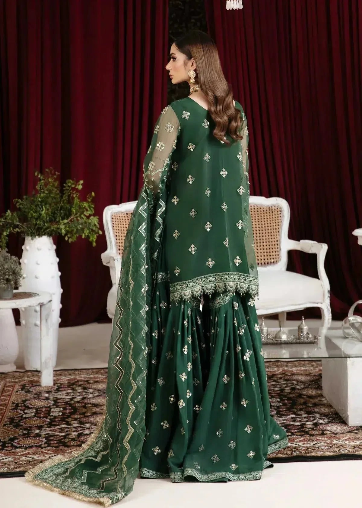 Dastoor | Noor-E-Jahan Wedding Collection'24 | Zayna - Aqsa Fabrics