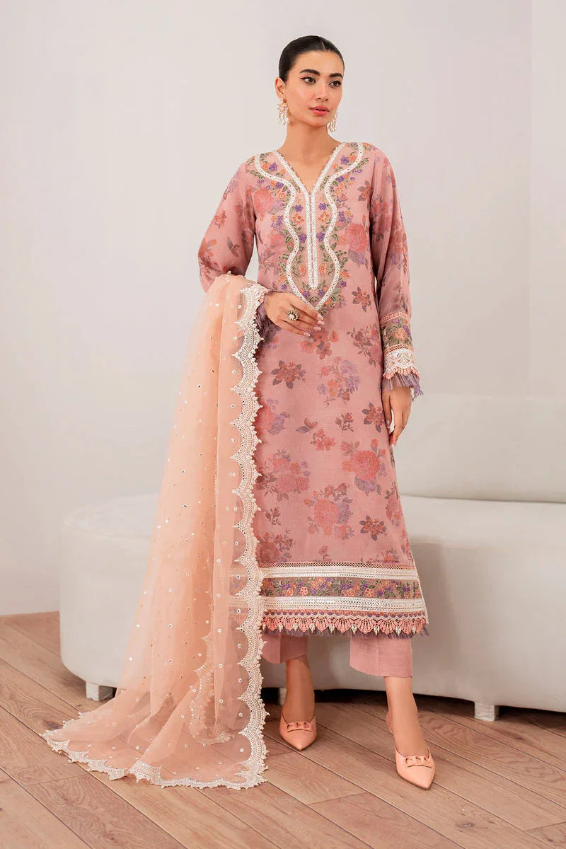 Baroque | Formal Collection | CHIFFON UF-705 - Aqsa Fabrics