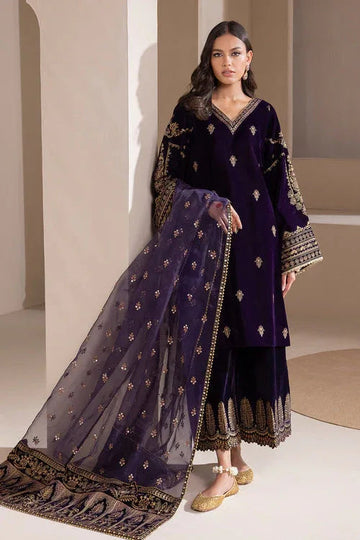 Baroque | Velvet 25 | UF-420 - Aqsa Fabrics