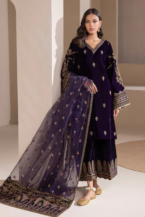 Baroque | Velvet 25 | UF-420 - Aqsa Fabrics