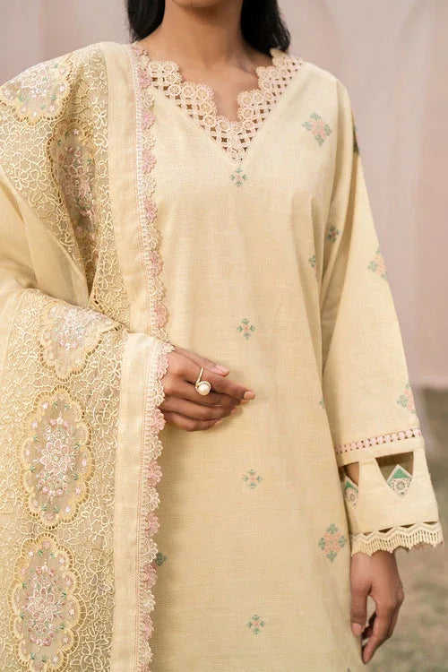 Baroque | Luxury Pret 24 | JACQUARD LAWN UF-612 - Aqsa Fabrics