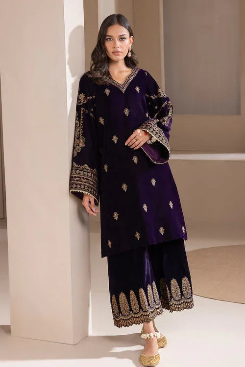 Baroque | Velvet 25 | UF-420 - Aqsa Fabrics