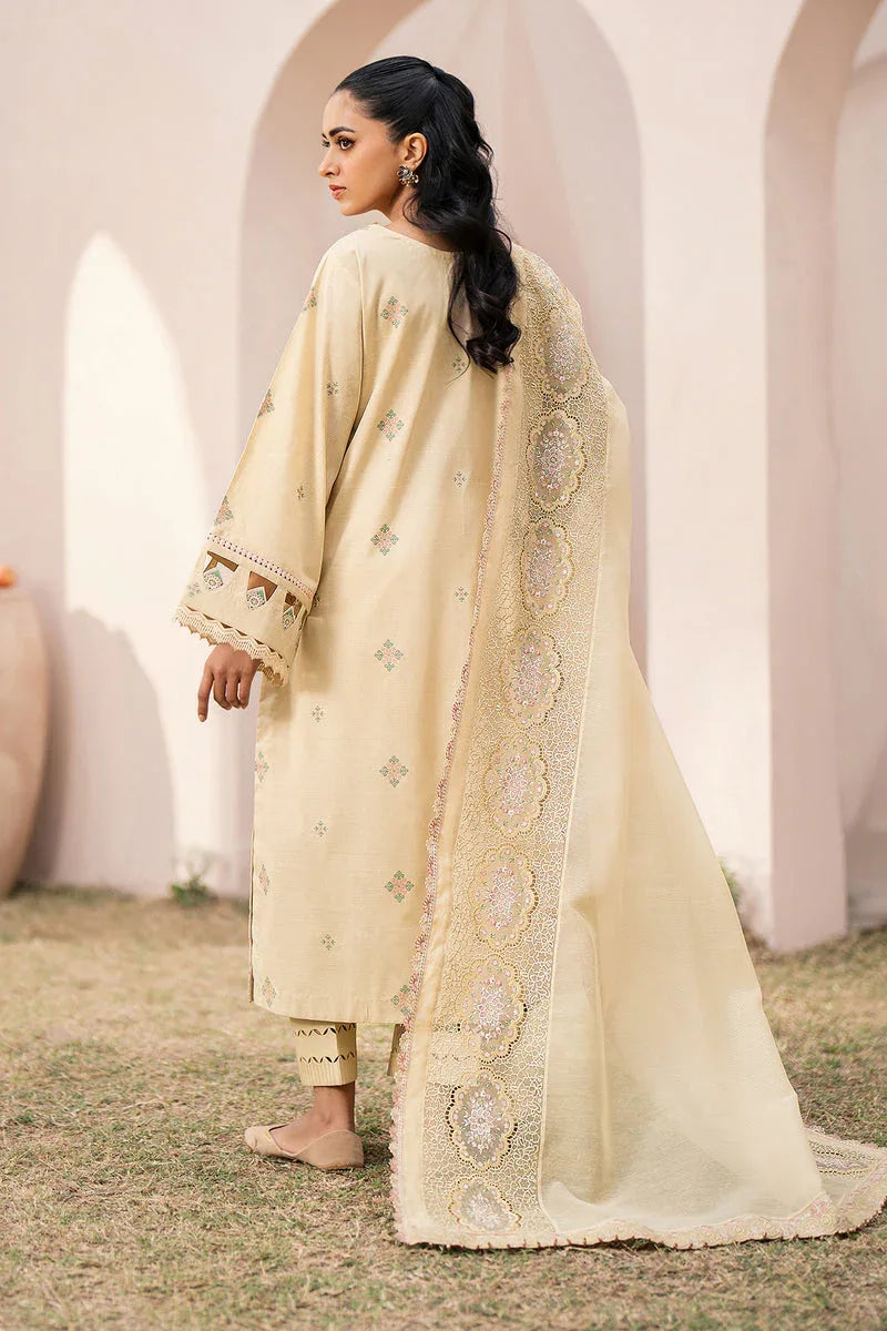 Baroque | Luxury Pret 24 | JACQUARD LAWN UF-612 - Aqsa Fabrics