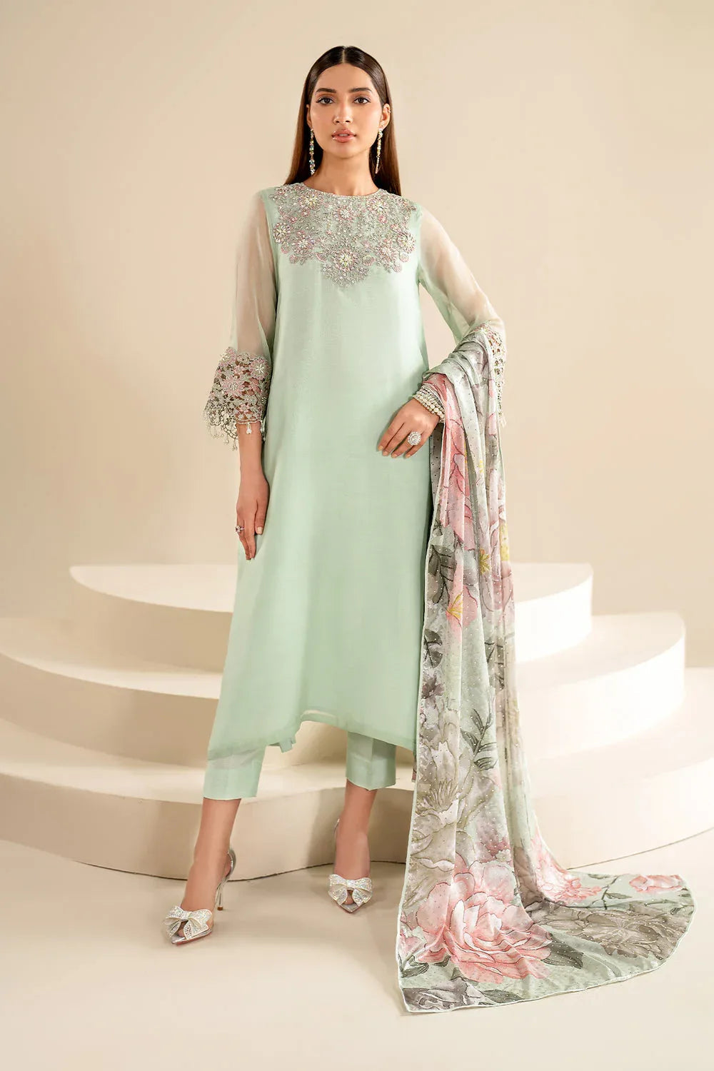 Baroque | Luxury Pret 24 | CHIFFON PR-920 - Aqsa Fabrics