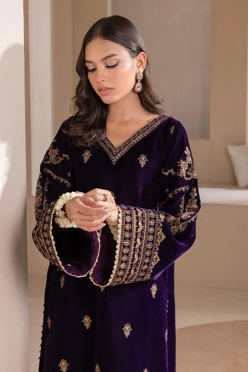 Baroque | Velvet 25 | UF-420 - Aqsa Fabrics