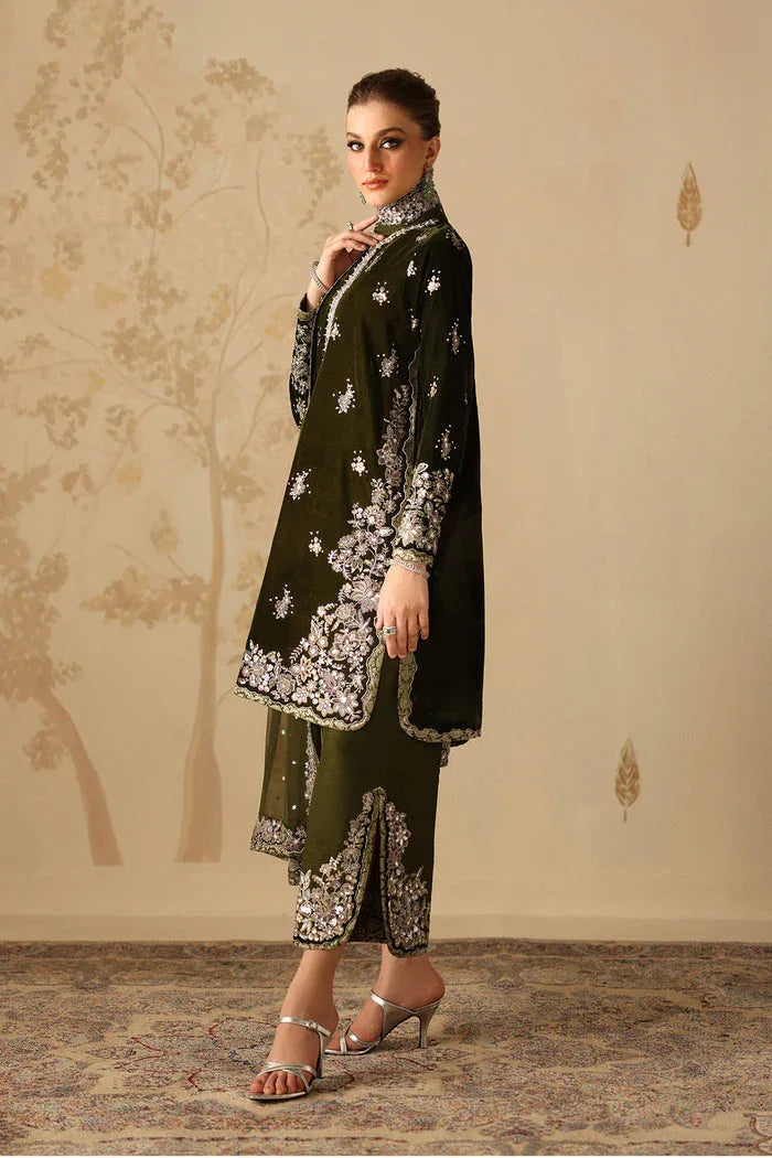 Baroque | Velvet 25 | UF-4311 - Aqsa Fabrics