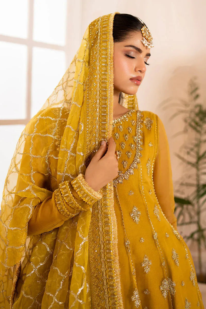 Baroque | Formal Collection | CHIFFON UF-716 - Aqsa Fabrics
