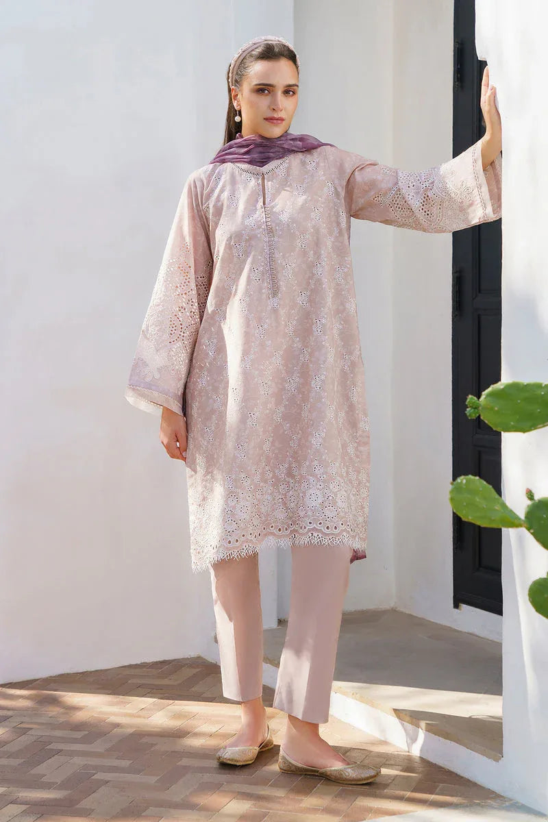 Baroque | Luxury Pret 24 | LAWN UF-583 - Aqsa Fabrics