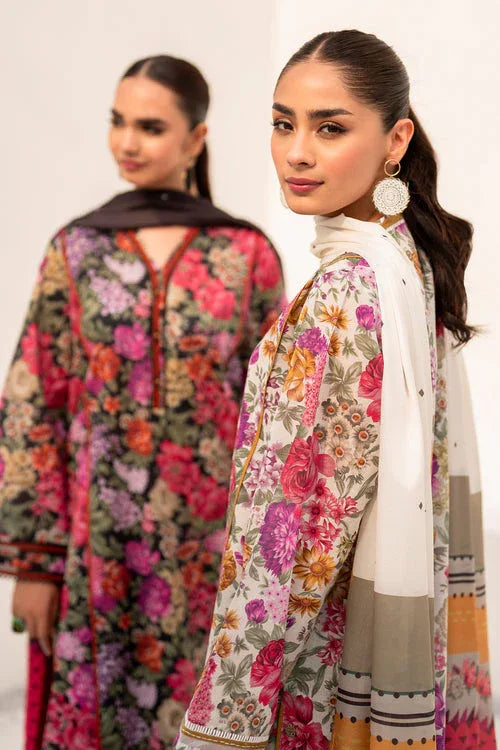 Baroque | Luxury Pret 24 | LAWN UF-666 - Aqsa Fabrics