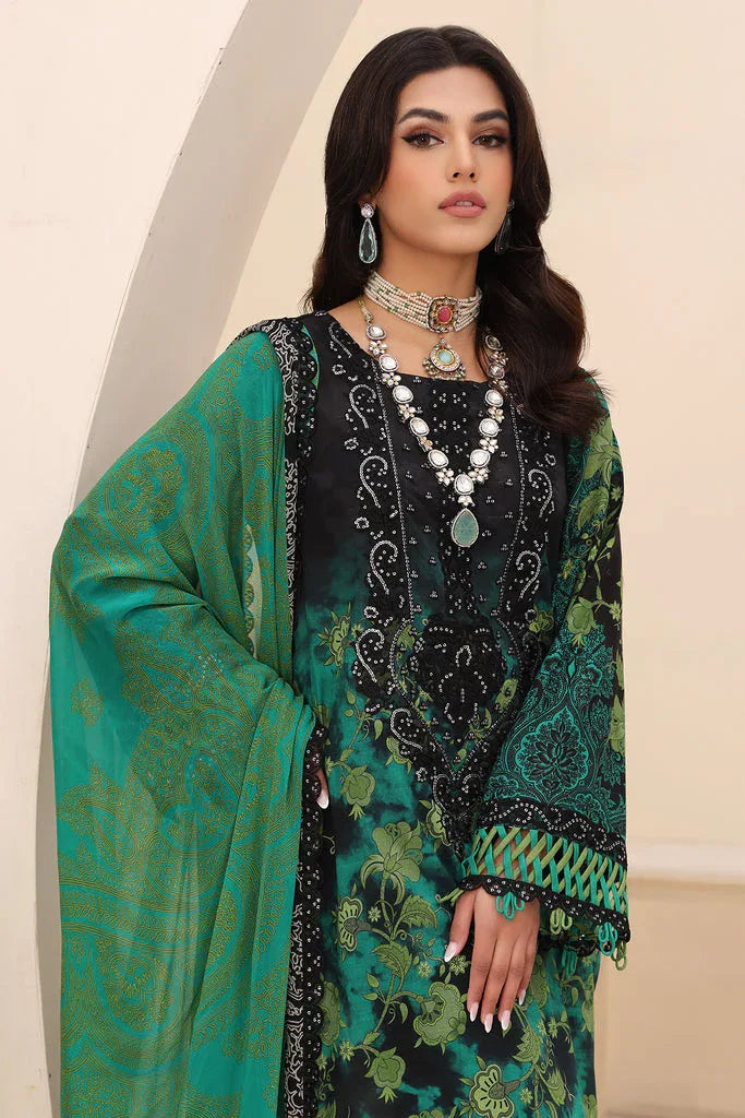 Charizma | Naranji Embroidered Lawn 24 | CN4-007 - Aqsa Fabrics
