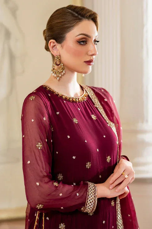 Declare | Chiffon Luxe | ROSA LFP-1112 - Aqsa Fabrics