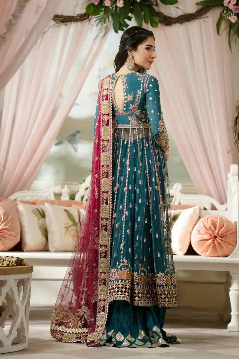 Qalamkar | Dilnaz Wedding Formals | DN-02 SABRINA - Aqsa Fabrics