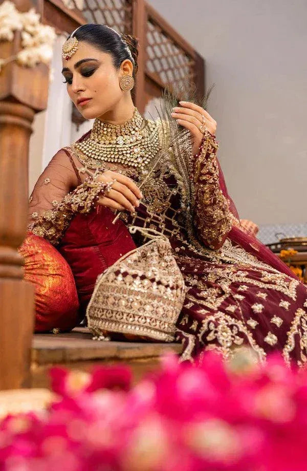 Eleshia | Zarin Wedding Formals 23 | Avyanna - Aqsa Fabrics