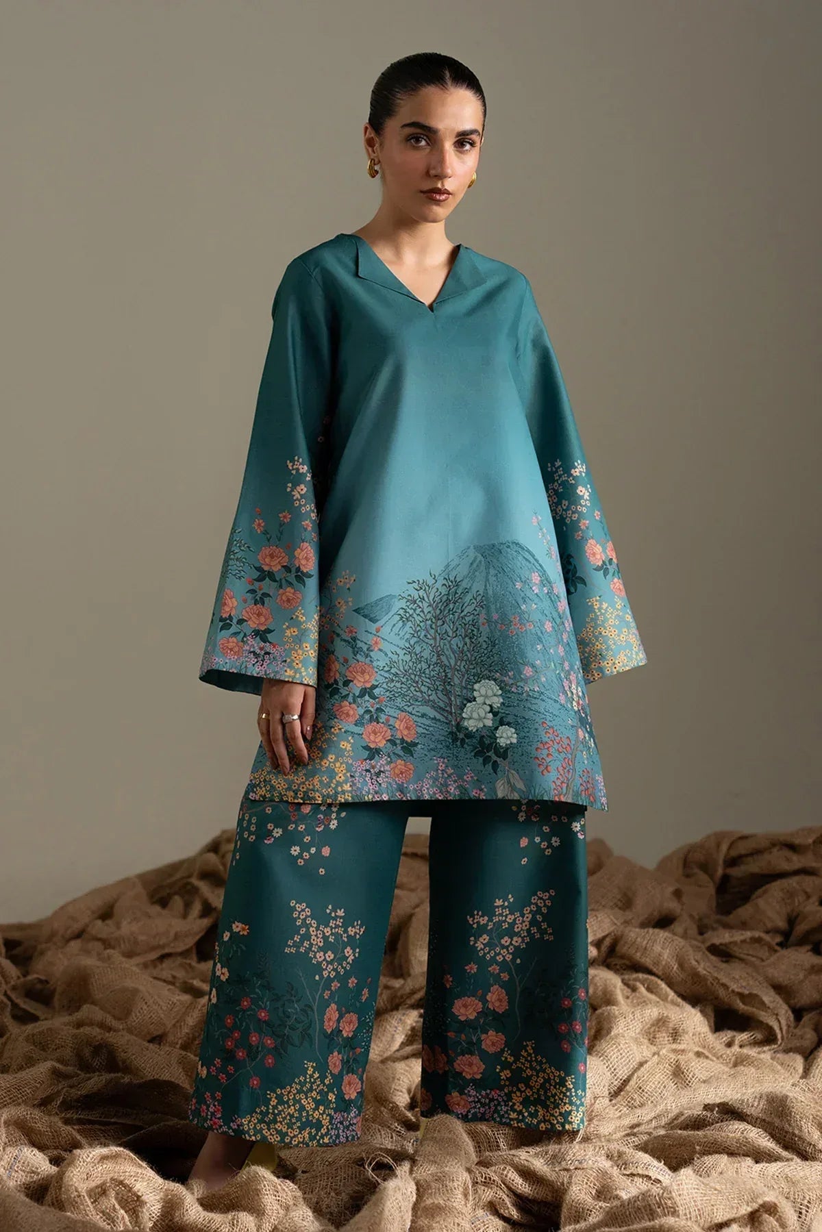 Afrozeh | Cords | Frayed - Aqsa Fabrics