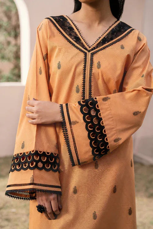 Baroque | Luxury Pret 24 | JACQUARD LAWN UF-613 - Aqsa Fabrics
