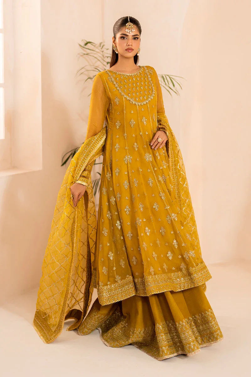 Baroque | Formal Collection | CHIFFON UF-716 - Aqsa Fabrics