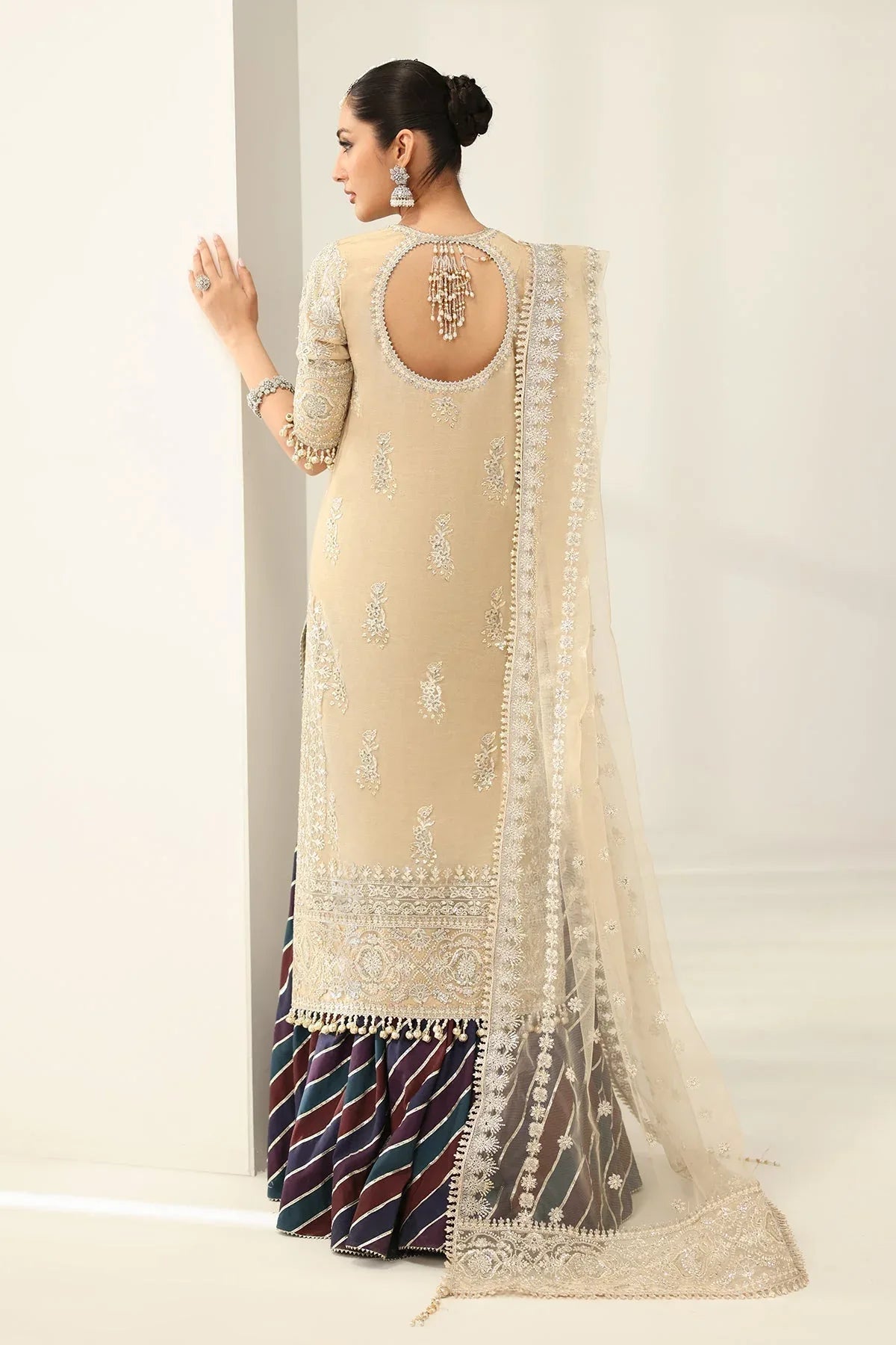 Baroque | Formal Collection | UF-4183 - Aqsa Fabrics
