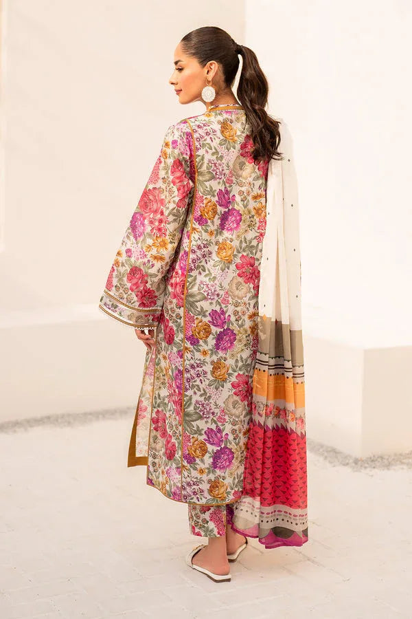 Baroque | Luxury Pret 24 | LAWN UF-667 - Aqsa Fabrics