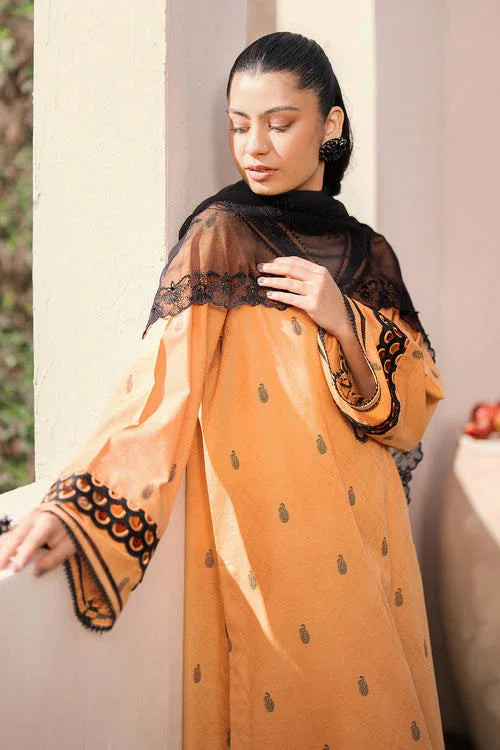 Baroque | Luxury Pret 24 | JACQUARD LAWN UF-613 - Aqsa Fabrics