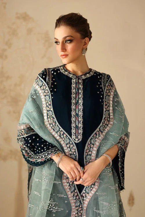 Baroque | Velvet 25 | UF-4310 - Aqsa Fabrics