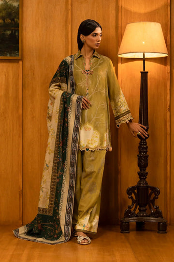 Sana Safinaz | Muzlin Winter 25 | 016A - Aqsa Fabrics
