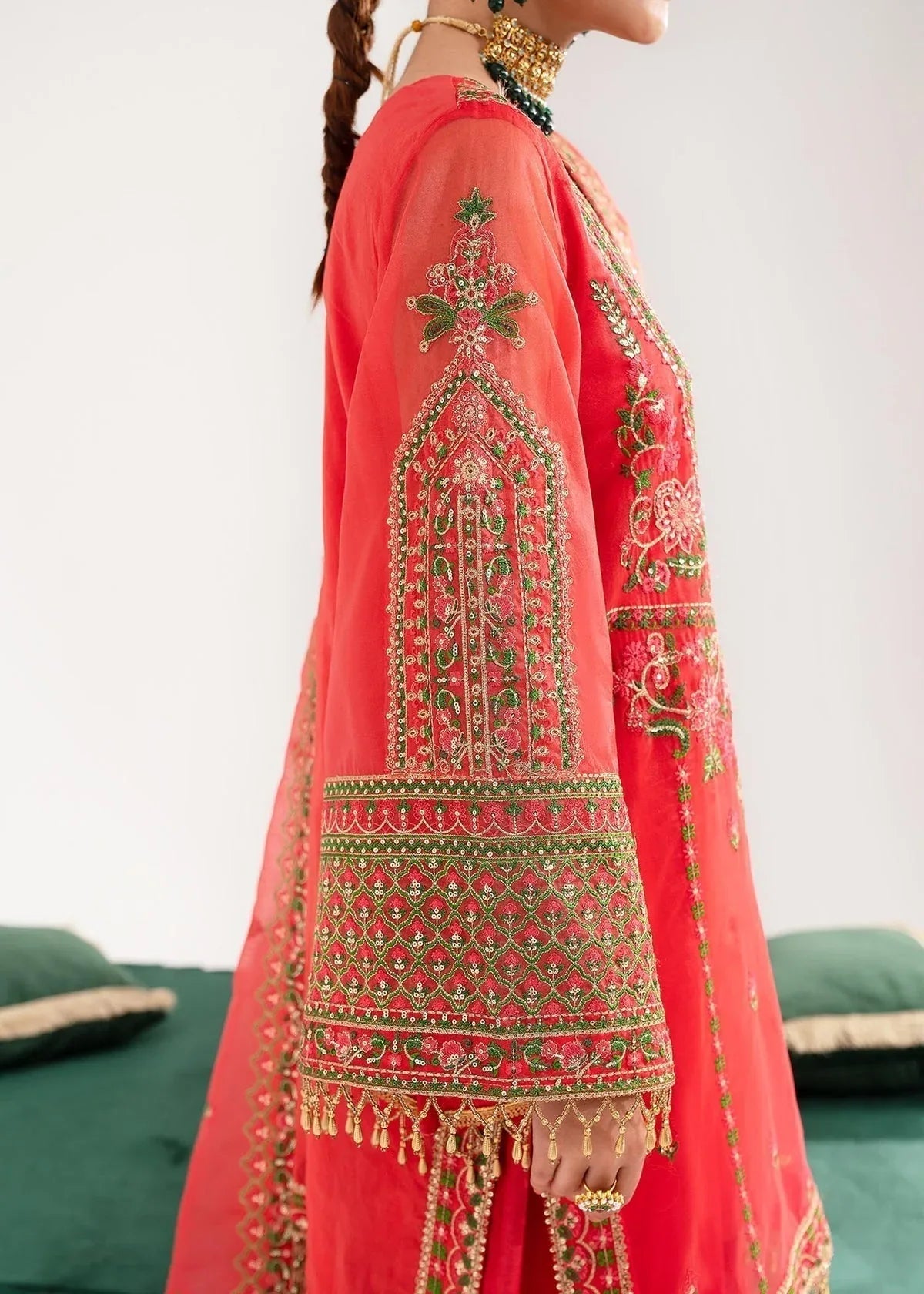 Dastoor | Sajni Luxury Eid Collection 24 | Khudeeja - Aqsa Fabrics