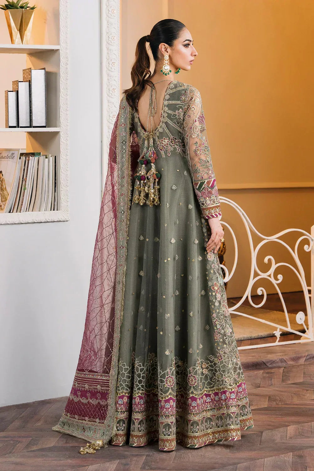 Baroque | Chantelle Embroidered Collection 2024 | CH12-02 - Aqsa Fabrics