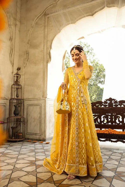 Maya | Eid Collection Cham Cham | KUNDAN ZARI - Aqsa Fabrics