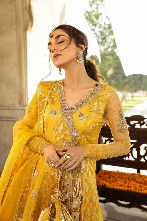 Maya | Eid Collection Cham Cham | KUNDAN ZARI - Aqsa Fabrics