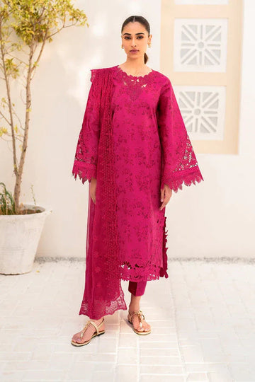 Baroque | Luxury Pret 24 | LAWN UF 668 - Aqsa Fabrics