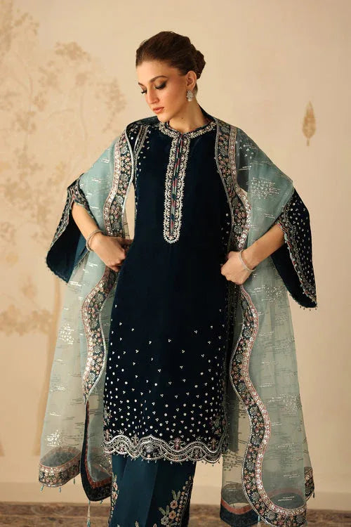 Baroque | Velvet 25 | UF-4310 - Aqsa Fabrics