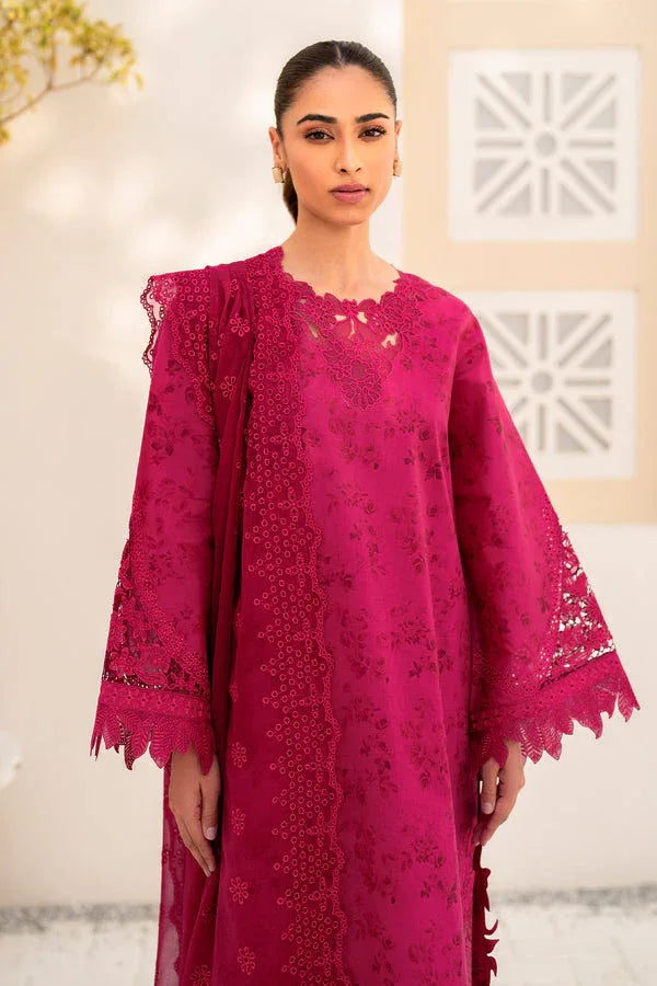 Baroque | Luxury Pret 24 | LAWN UF 668 - Aqsa Fabrics
