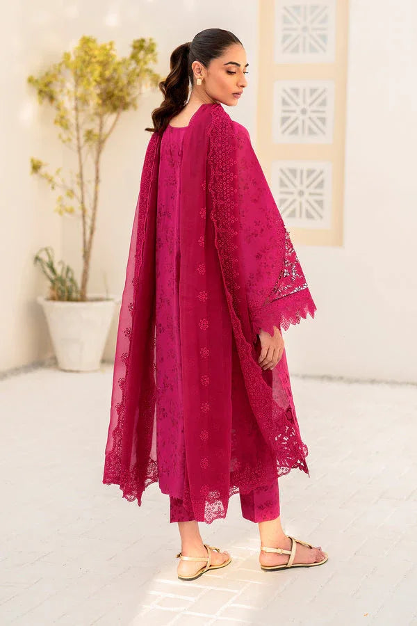 Baroque | Luxury Pret 24 | LAWN UF 668 - Aqsa Fabrics