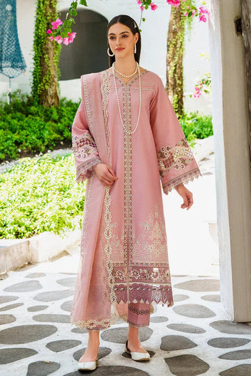 Baroque | Luxury Pret 24 | JACQUARD LAWN UF-561 - Aqsa Fabrics