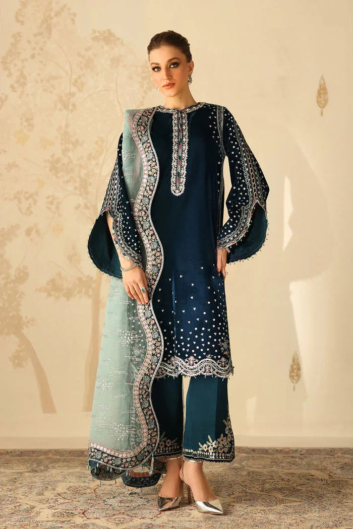 Baroque | Velvet 25 | UF-4310 - Aqsa Fabrics