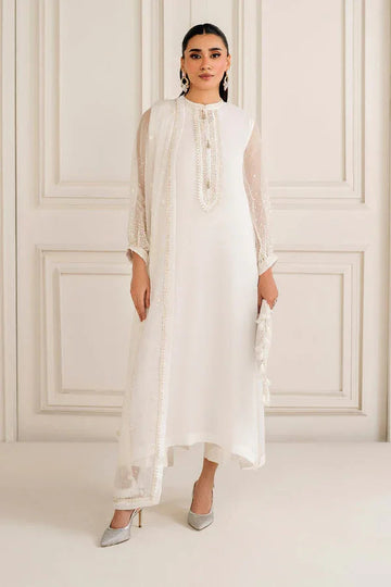 Baroque | Luxury Pret 25 | EMBROIDERED CHIFFON PR-1135 - Aqsa Fabrics