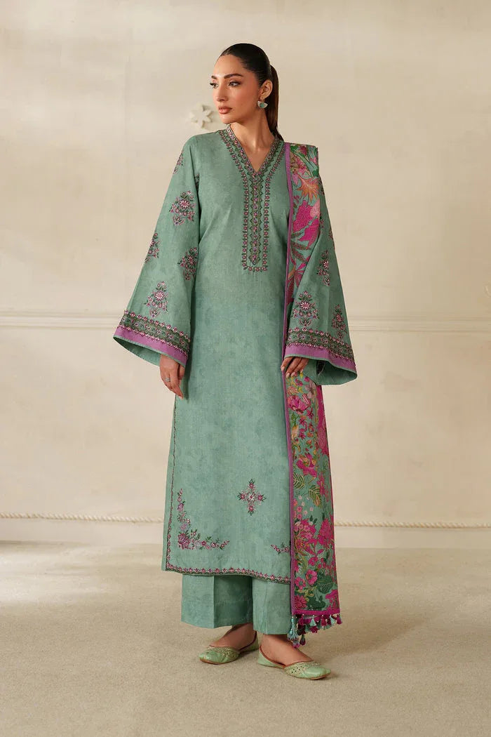 Baroque | Luxury Pret 25 | UF-4343 - Aqsa Fabrics