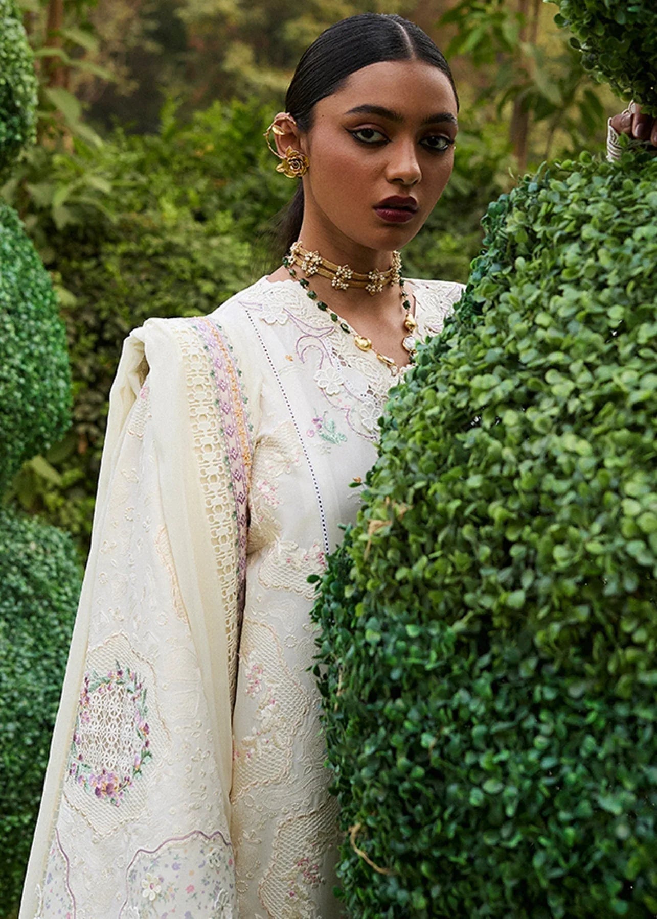 Suffuse | Luxury Lawn 25 | JARA - Aqsa Fabrics
