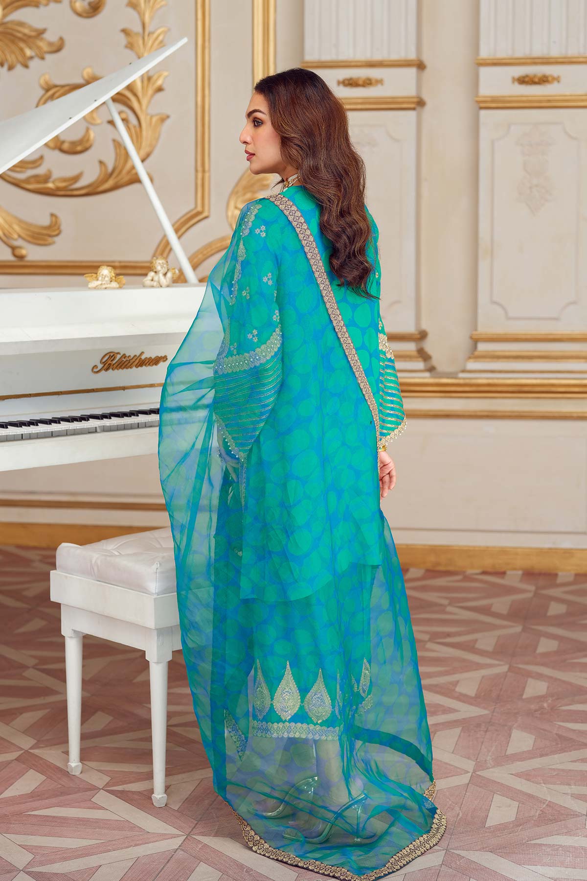 Charizma | Statement Dresses | STM23-12 - Aqsa Fabrics